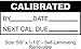 Stranco Inc Calibration Label, Self-Laminating Polyester, Height: 5/8" x Width: 1-1/2", 350 PK - TCRSL2-22132
