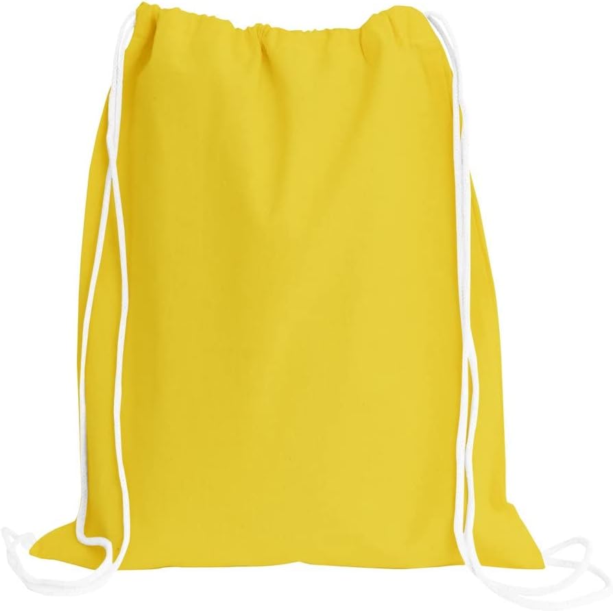 Set of 15- Promotional Cotton Drawstring Tote Bags/Backpacks