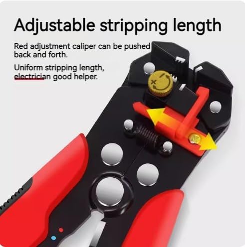 Miniatura 3 de Kit de herramientas de prensado, alicates engarzadores de virola con 258 piezas de bloques de terminales aisladosterminales de alambre, incluyendo