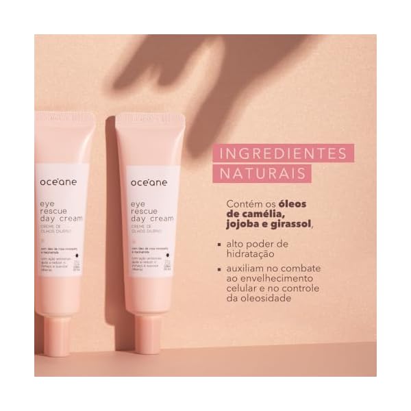OcÃ©ane Creme Antissinais Diurno para Ãrea Dos Olhos - Eye Rescue Day Cream 25g - Imagem 7
