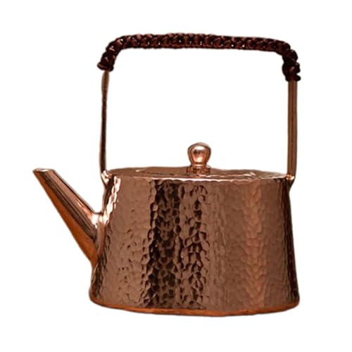 Bouilloire en cuivre gravée à la main pour le thé et le café d'exception - 8