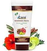 VCare Shikkakai Paste-150gm For Hair Wash with Soy Protein and Provitamin B5| Herbal Hair Wash fo...