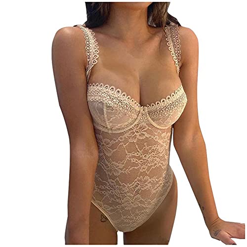 Lingerie femme dentelle sexy sous-vêtements perspective mince