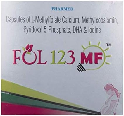 Fol 123 MF - Strip of 10 Capsules