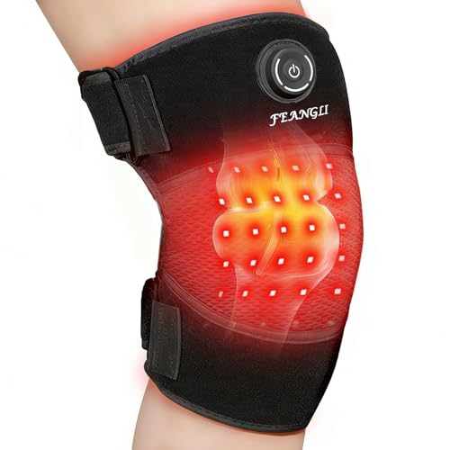 Red Light Therapy Heated Knee Brace for Pain Relief