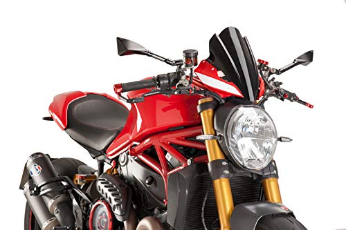 Puig 8900N Cupolino Naked New Generation Touring, Nero