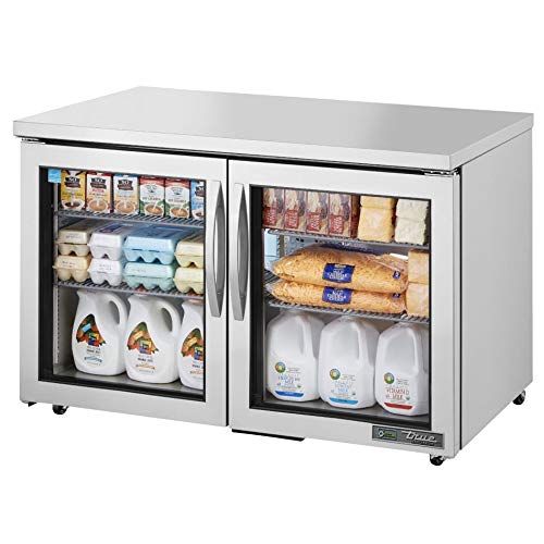 True TUC-48G-ADA-HC~FGD01 48" W Undercounter Refrigerator w/ (2) Sections & (2) Doors by True Refrigeration – Commercial Grade