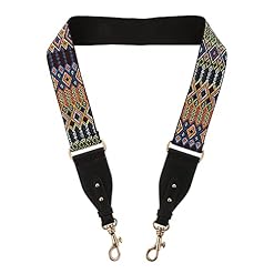 Generic 2Pcs Sangle Banjo Métal Broderie Basse Crochet Cm Jacquard Stuffer Cou Goodie Ethnique Guitare Acoustique Fourre… - Les Beatles, Paul McCartney, John Lennon, RIngo Starr, George Harrison