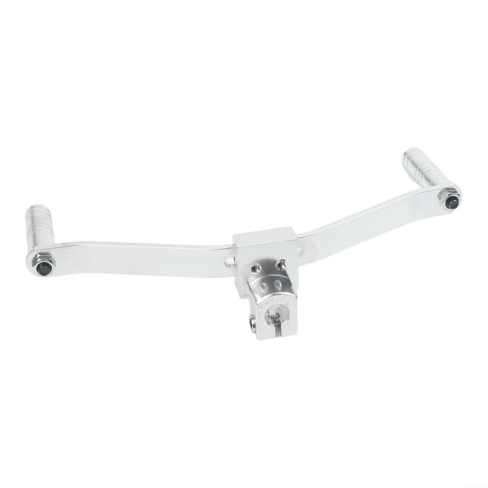 CNC Motorrad Hebel 21cm Leicht und Stabil(Silver) | Leichte Aluminiumlegierung, korrosionsbeständig, präzise Passform, langlebiges Material, universell einsetzbar