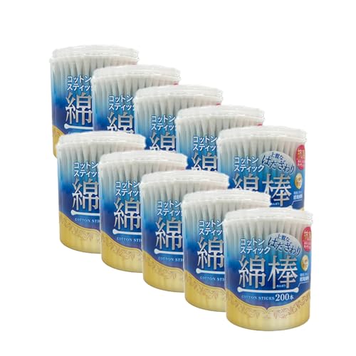 浅井商事 抗菌綿棒 200本×10個セット（2000本） 【まとめ買い】のサムネイル