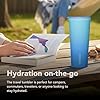 Corkcicle Classic Tumbler - Keeps Drinks Cold 9 Plus Hours - Triple Insulated Stainless Steel Drink Tumbler - Sliding Lid - Summer Drinkware Gift - Keeps Drinks Ice Cold - 24 oz - Boom Box Blue