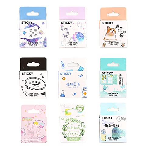 Kawaii Girl Generation Series Cute Boxed Kawaii Stickers Planner Scrapbooking Stationery Japanese Diary Stickers