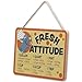 Disney Ratatouille Fresh Attitude Kitchen Hanging Wood Measuring Sign - Fun Ratatouille Kitchen Conversion Chart for Home