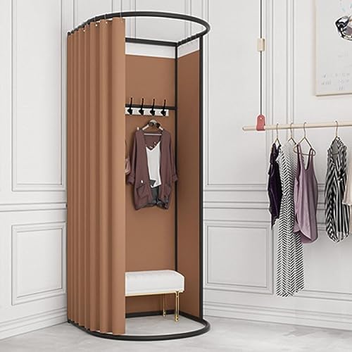 Armario portátil para tiendas y oficinas, elegante solución de almacenamiento de ropa para centros comerciales, perfecto para ir de compras sobre la marcha