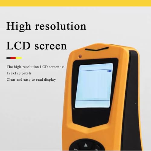 VTSYIQI Rebar Detection Equipment Digital Concrete Rebar Detector Rebar Scanning Machine with Range 1 to 120mm Concrete Protective Layer Tester