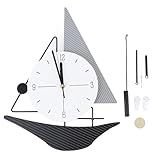 Photo Gallery yosoo health gear orologio da parete, moderna barca a vela forma numerosa orologio grande con movimento in ottone per camera da letto, casa, orologio da parete decorativo analogico ufficio Photo Gallery yosoo health gear orologio da parete, moderna barca a vela forma numerosa orologio grande con movimento in ottone per camera da letto, casa, orologio da parete decorativo analogico ufficio