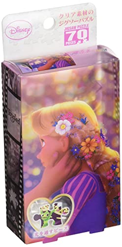 やのまん 70ピース ジグソーパズル 塔の上のラプンツェル (フィルムアート) (10x14.7cm) 97-52