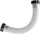 Materiali di alta qualità: realizzato in plastica flessibile in polietilene, il nostro tubo per piscina è costruito per durare e non perde. Lunghezza: 40,6 cm. Diametro: 3,8 cm.