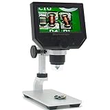TX® OLED Display 600X Microscopio 4,3"Microscopio Portatile 1080P/720P LED Lente Digitale Elettronico Microscopio Digitale USB Microscopio