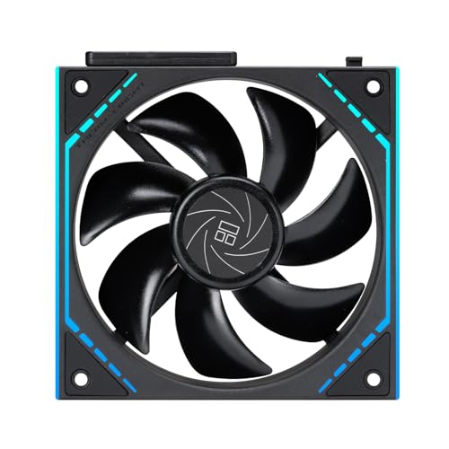 Image of Thermalright TL-M12Q 120mm ARGB Case Fans, 2000RPM, 68.9CFM, 1-Pack | Clean Daisy Chain Wiring, PWM /ARGB Sync, Infinity Mirror Lighting