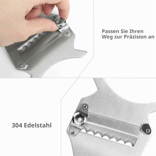 Foto von GuDoQi Trüffelhobel, 2 Stück, Schokoladenreibe