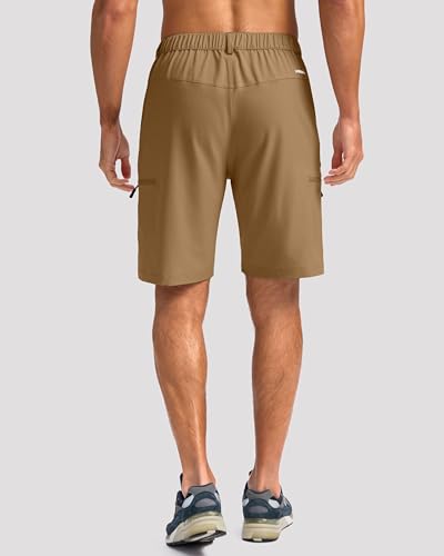 Image of G Gradual Men's Hiking Cargo Shorts 9 inch Quick Dry Lightweight with 4 Pockets