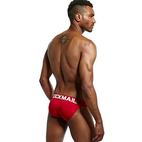 JOCKMAIL 3PCS/Pack Men Cotton Briefs Mens Underwear Breathable Briefs Low Rise Men Underwear4
