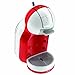 Nescafé Dolce Gusto Mini Me De'Longhi EDG305.WR - Cafetera automática de cápsulas, 15 bares de presión para bebidas frías y calientes. Color blanco y rojo