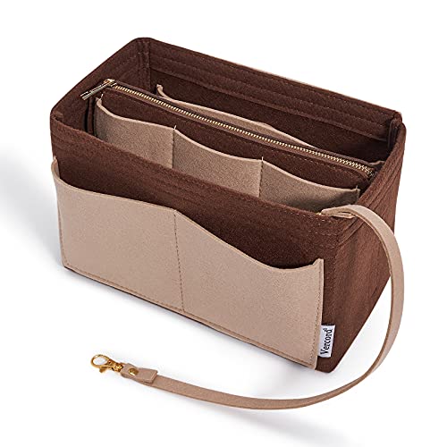 Vecord Purse Organizer Insert Handbag and Tote Bag Makeup Bag for Women Organize in Multiple Pockets