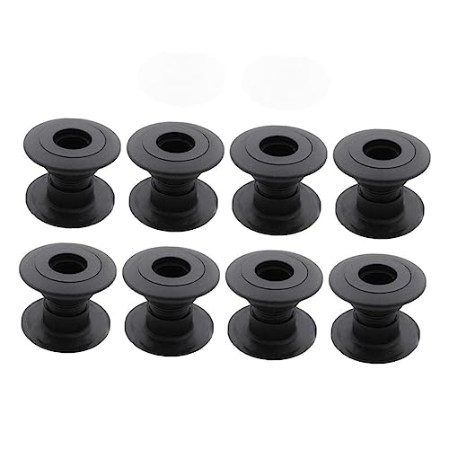 GRIRIW 8Pcs Foosball Bearing Rods for Table Football Accessories Durable Bumpers for Easy Installation and Replacement of Worn Parts Fit for Foosball Tables