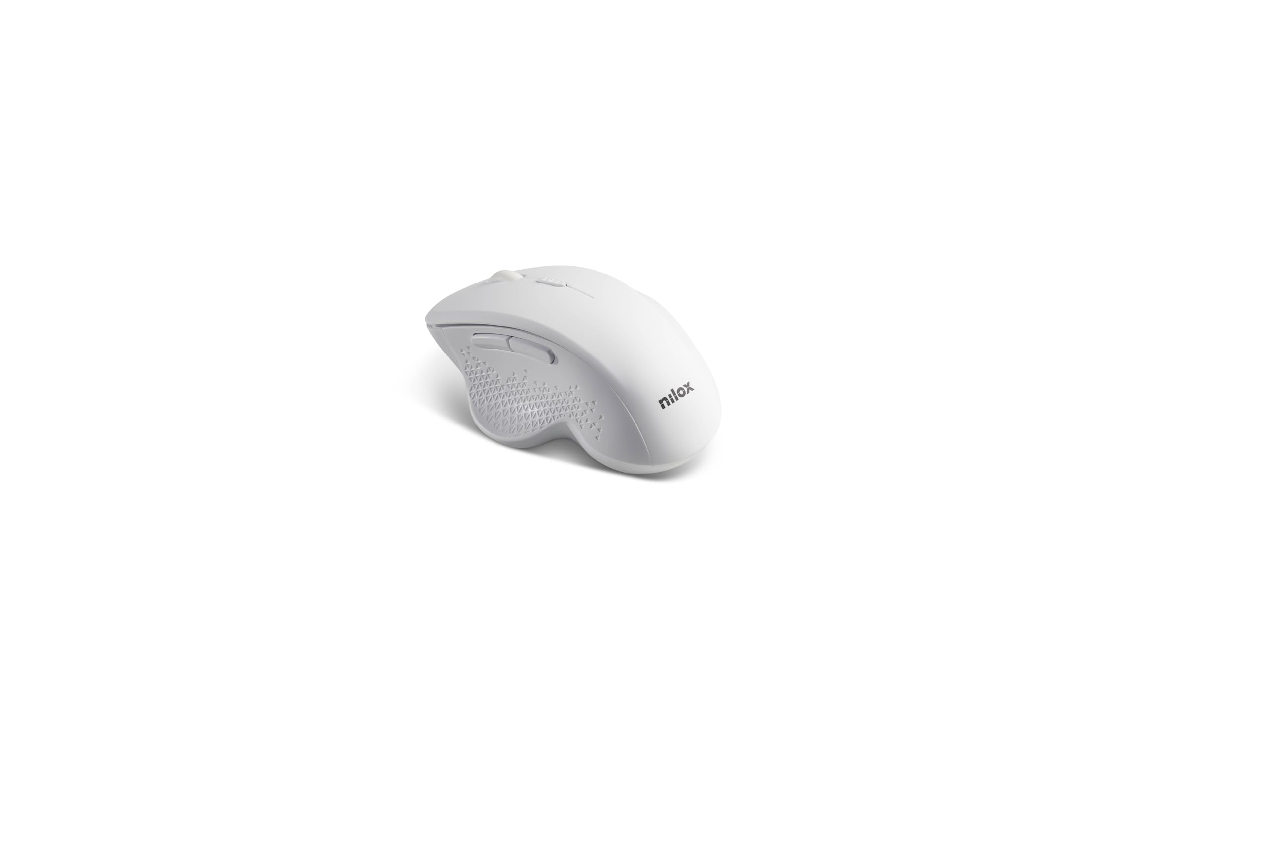 Nilox, USB Optical Mouse 1600 DPI Ergonomic Mouse with Optical Tracking 1600 Dpi