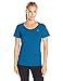 adidas Womens Basic performance Tee, Tech Steel, Small