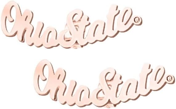 PicturesOnGold.com Officially Licensed Pair Of Ohio State Script Earrings