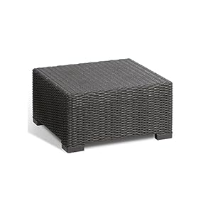 Keter California Graphit Gartentisch Quadratisch