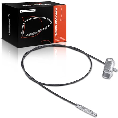 A-Premium Intermediate Side Parking Brake Cable Assembly Compatible with Chevrolet, GMC Models: Silverado 1500 2005-2011, Silverado 1500 Classic 2007, Sierra 1500 2005-2011, Yukon 2008, Envoy 2008