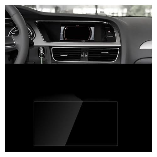 Film protection d'écran navigation en verre trempé 141x77mm pour Audi A4 B8 8T 2008-2016
