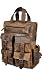 Devil Hunter 18" Leather Backpack for men/women Brown Leather Laptop Backpack