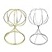Produktbild dailymall 2 Stück Ballon Stil Metall Hut Helmhalter Tischplatte Perücke Display Stand