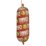 Comfortable Howie’s Pure Canine Treats – Wholesome Canine Deal with & Coaching Device, Simply Conceal Drugs, Canine Deal with Made in The USA, Easy Elements, Cuts Simply – Turkey Mushy Meat Roll, 7 Oz