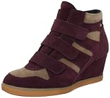  ESPRIT Lexa Tape Bootie L13116, Damen Fashion Sneakers, Rot (deep bordeaux 646), EU 38