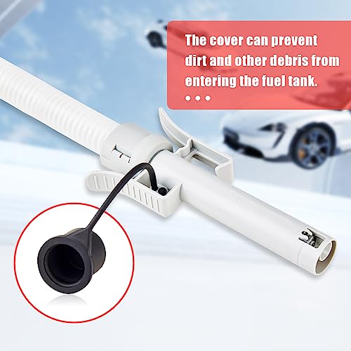 Auto Fuel Transfer Pump With Auto-Stop Sensor & Leak Protection, 2/4 Aa Battery Power Modes, With Adapter For 3 Size Gasoline Tank, 51" Hose, Portable Liquid Pump For Gasoline, Diesel, Oil, Etc. #TOP2