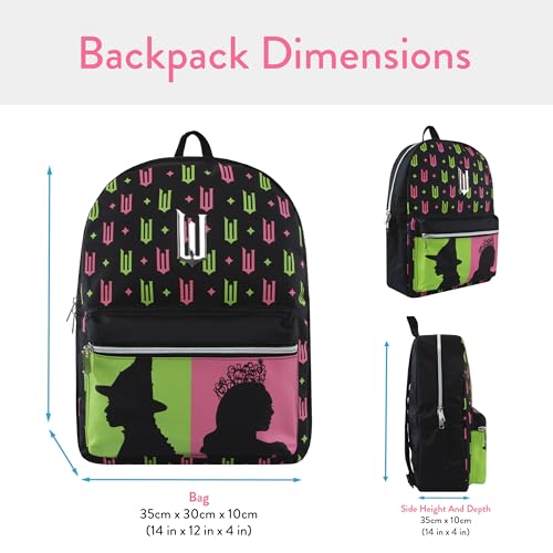 wicked Backpack, Glinda And Elphaba Girls Backpack, Girls Bag For School, Cool Bag For Kids3