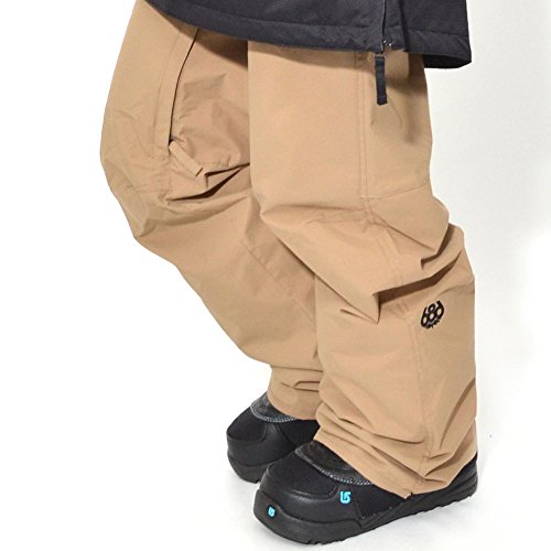 686 Enterprises WMS Standard Pnt Pantalones de Snowboard, Caqui, M para Mujer