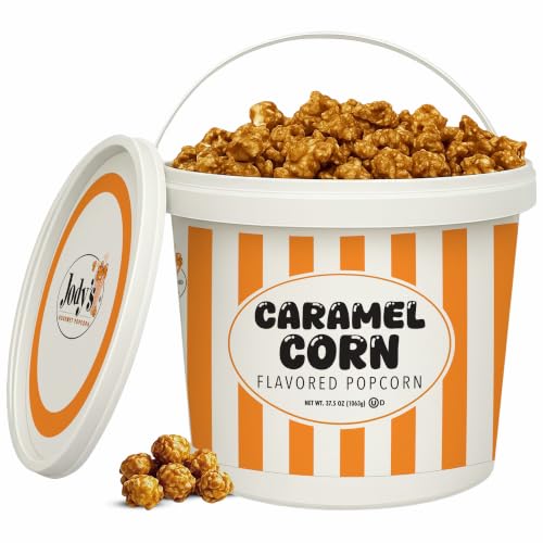 Jody’s Gourmet Caramel Corn Tub 37.5oz - Sweet Crunchy Popcorn
