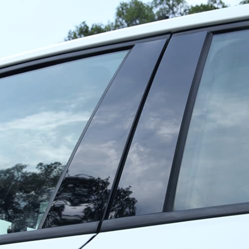 Pegatinas para pilares Benz Clase A: elimina arañazos con estas molduras de ventana, 6 uds 3