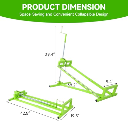 ZeveMomo Lawn Mower Lift Jack - Dimension