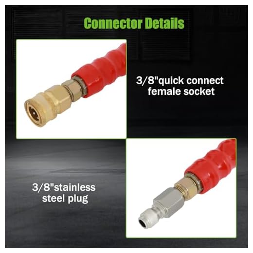 ROADFAR 100ft High-Pressure Washer Hose