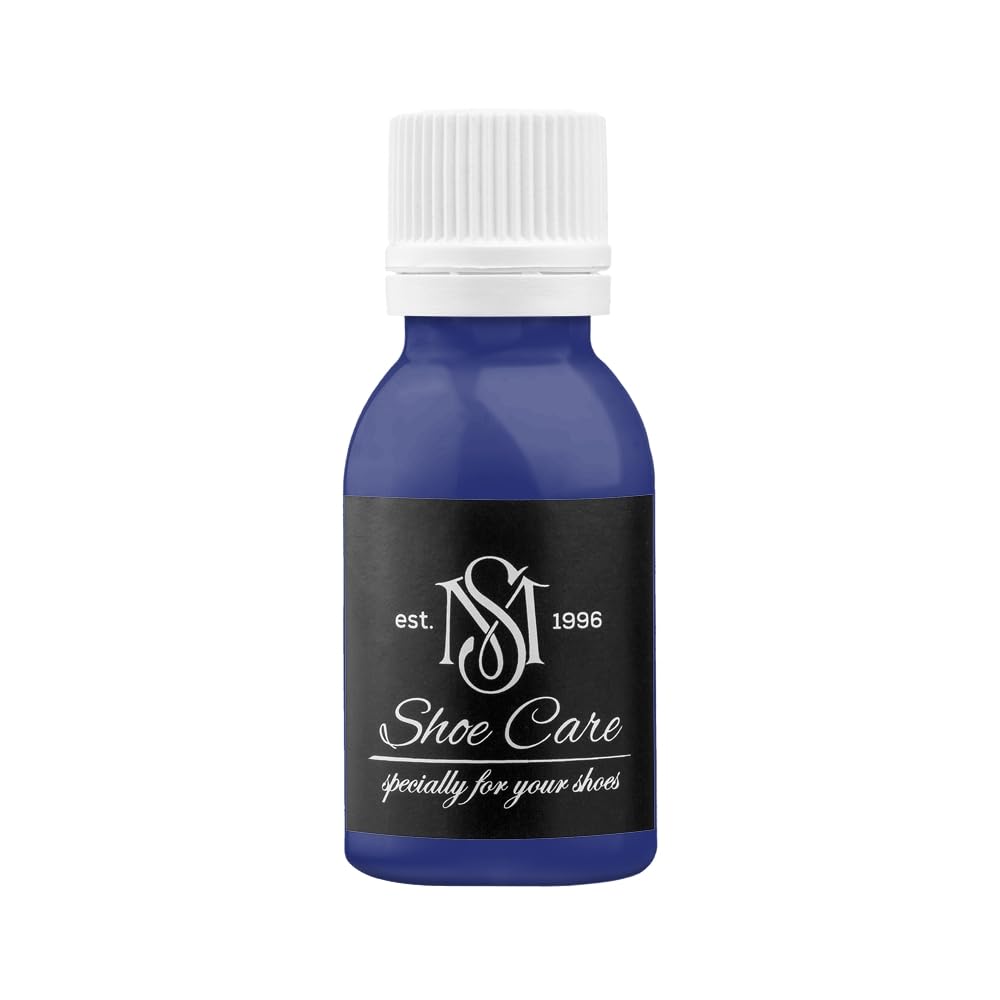 Peinture cuir haute couvrance MAVI STEP Bleu Roi Violacé 100ml pour chaussures et sneakers