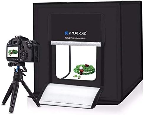 Studio Light Box Portable LED Studio Photo Box Light 80 * 80CM With 3 Colors Background For Camera Photo Photography Kit