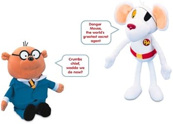 Danger mouse plush toy Outlet